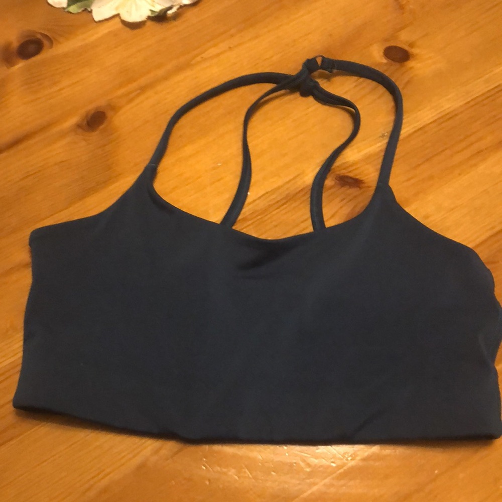 Girlfriend Juliet Strappy Bra in "midnight"